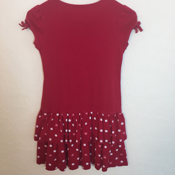 NEW Gymboree Dress Tied Cap Sleeve w/Layered Skirt - Picture 2 of 4
